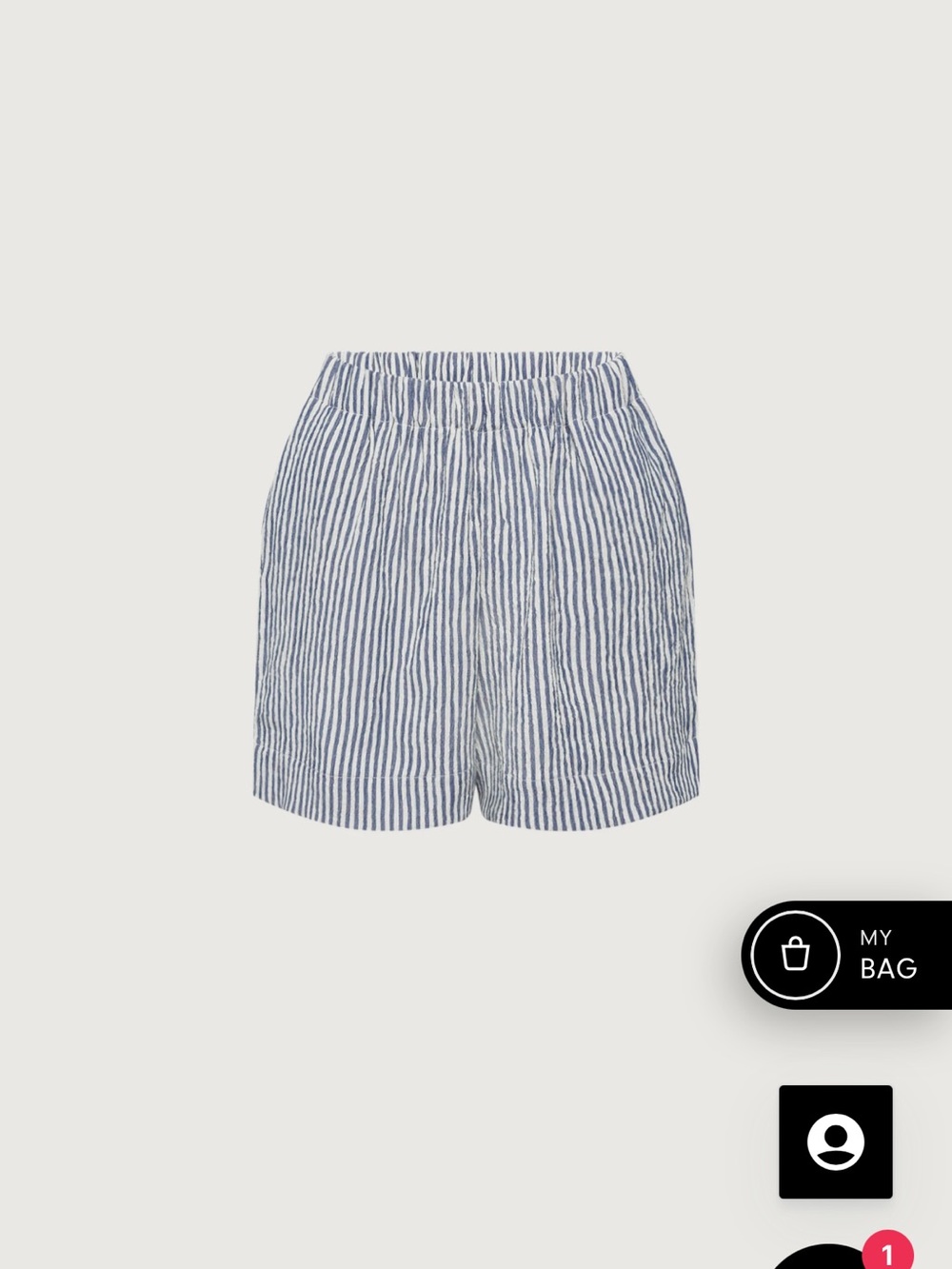 Oak + Fort Stripe Short
